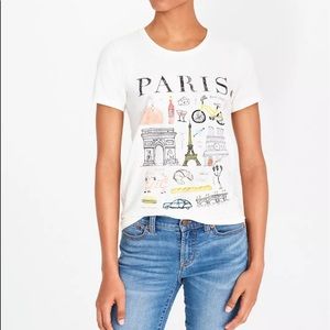 J Crew Graphic T-Shirt XS